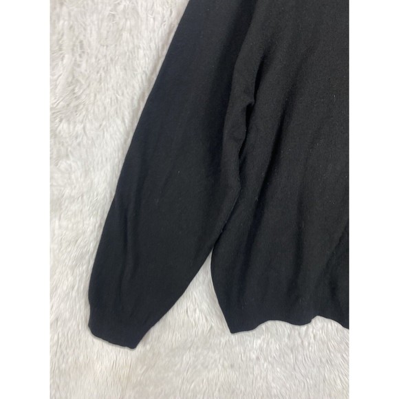 Garret Scott Mens Black 100% Extra Fine Merino Wool Size XXL - Picture 5 of 12